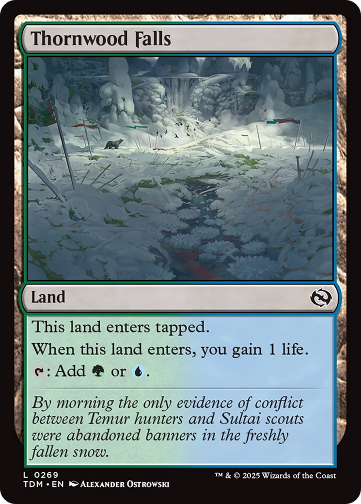 Thornwood Falls [Tarkir: Dragonstorm] | Enigma On Main