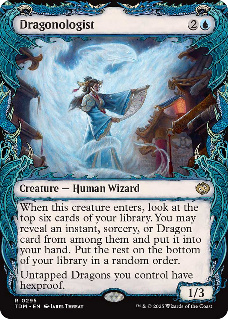 Dragonologist (Showcase) [Tarkir: Dragonstorm] | Enigma On Main