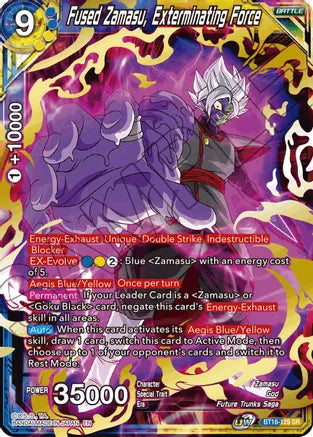 Fused Zamasu, Exterminating Force (BT16-129) [Realm of the Gods] | Enigma On Main