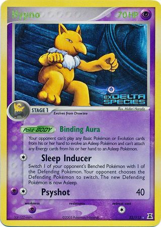 Hypno (23/113) (Stamped) [EX: Delta Species] | Enigma On Main