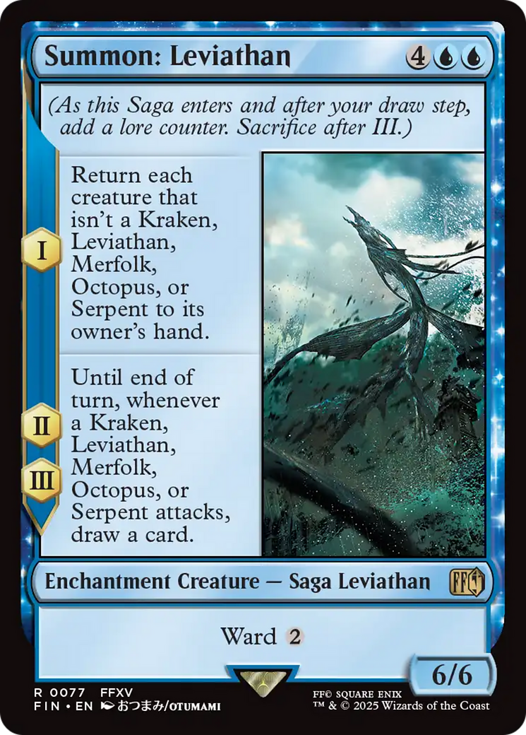 Summon: Leviathan [FINAL FANTASY] | Enigma On Main