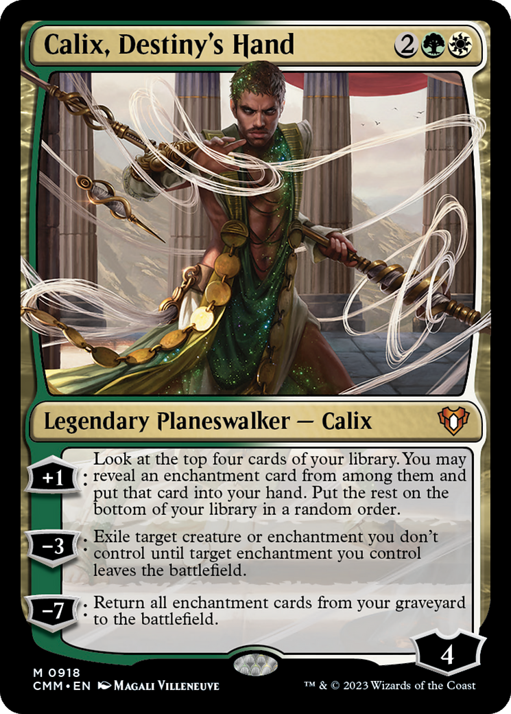 Calix, Destiny's Hand [Commander Masters] | Enigma On Main