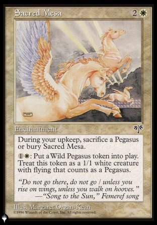 Sacred Mesa [The List] | Enigma On Main