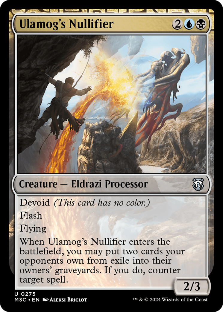 Ulamog's Nullifier (Ripple Foil) [Modern Horizons 3 Commander] | Enigma On Main