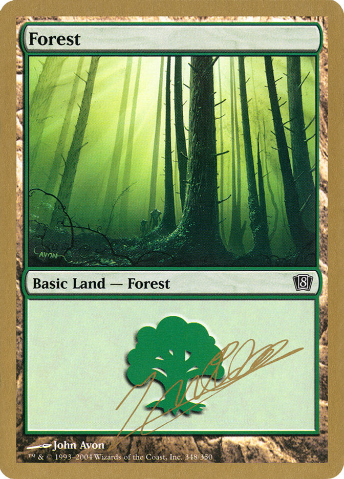 Forest (jn348) (Julien Nuijten) [World Championship Decks 2004] | Enigma On Main