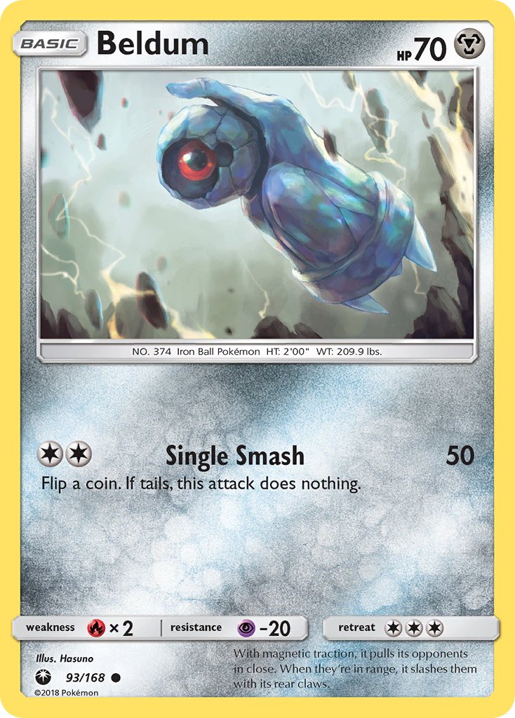 Beldum (93/168) [Sun & Moon: Celestial Storm] | Enigma On Main