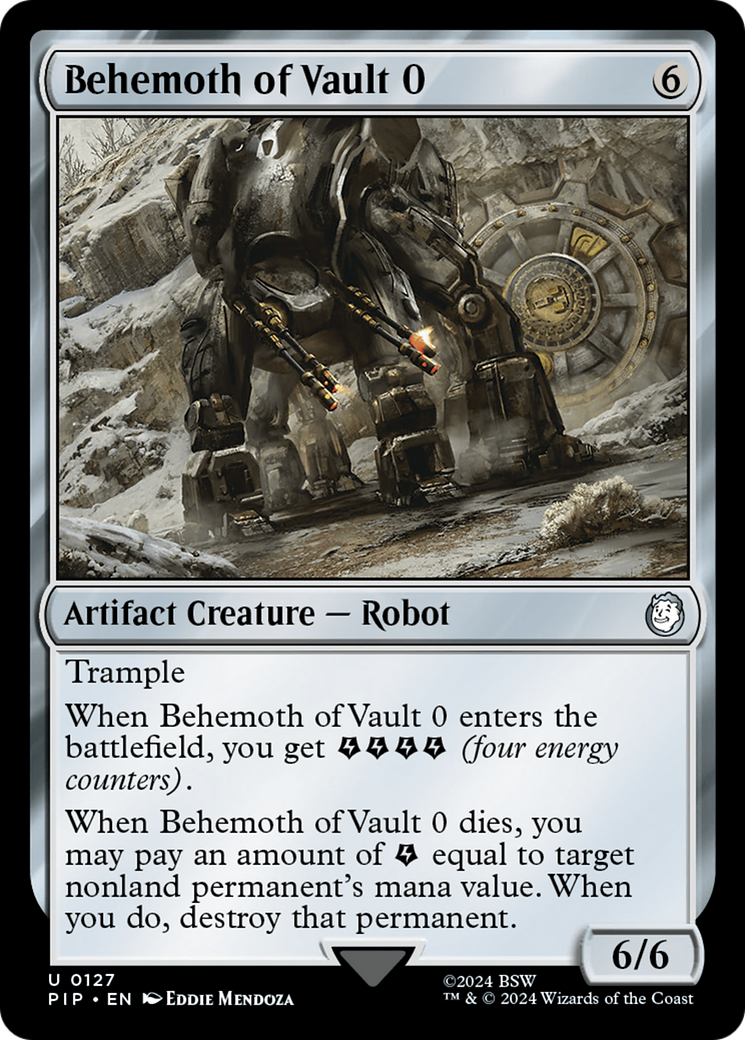 Behemoth of Vault 0 [Fallout] | Enigma On Main