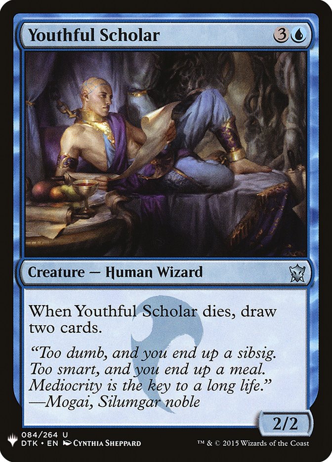 Youthful Scholar [Mystery Booster] | Enigma On Main