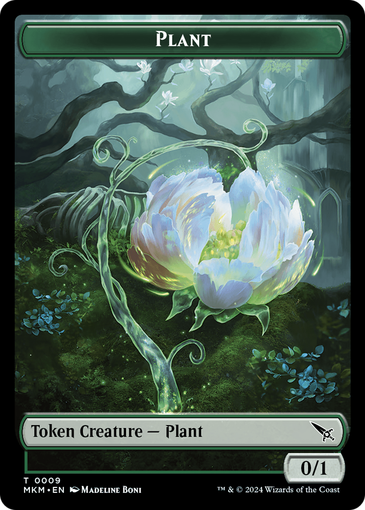 Plant Token [Murders at Karlov Manor Tokens] | Enigma On Main