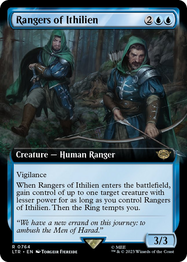 Rangers of Ithilien (Extended Art) (Surge Foil) [The Lord of the Rings: Tales of Middle-Earth] | Enigma On Main