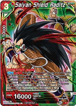 Saiyan Shield Raditz (P-326) [Tournament Promotion Cards] | Enigma On Main