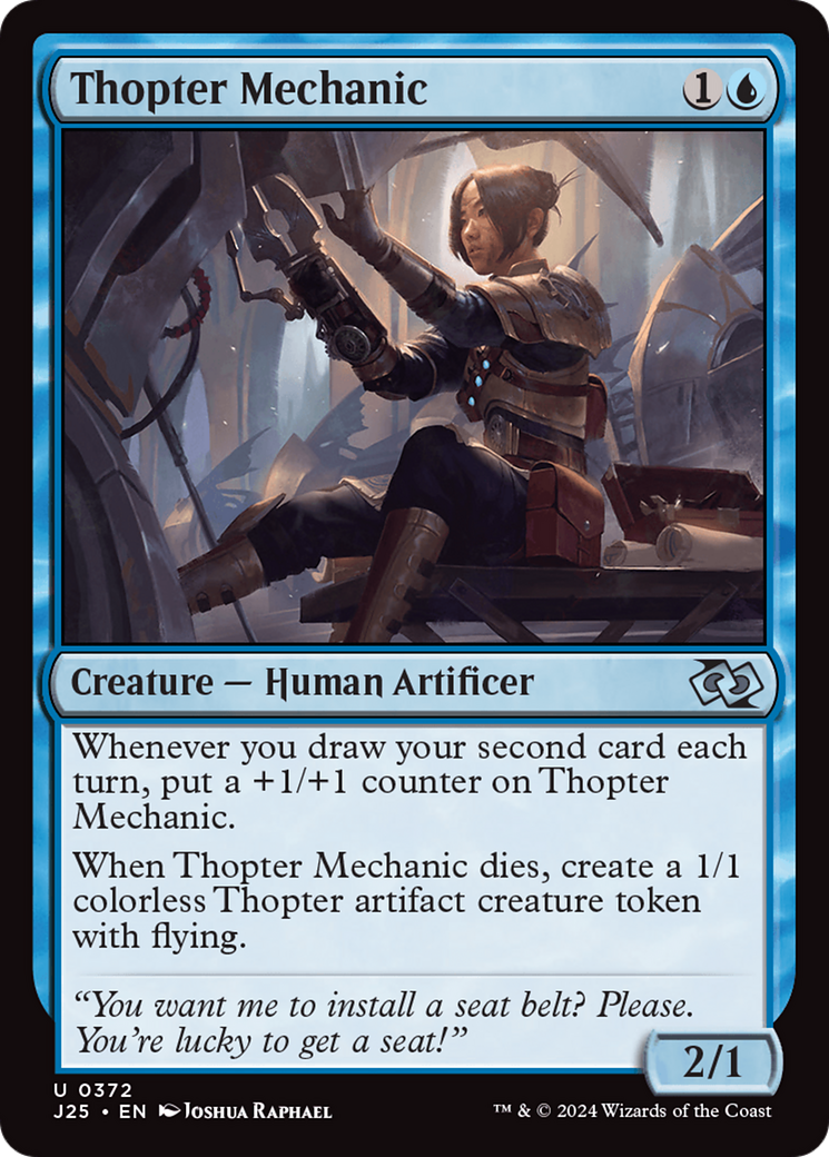 Thopter Mechanic [Foundations Jumpstart] | Enigma On Main