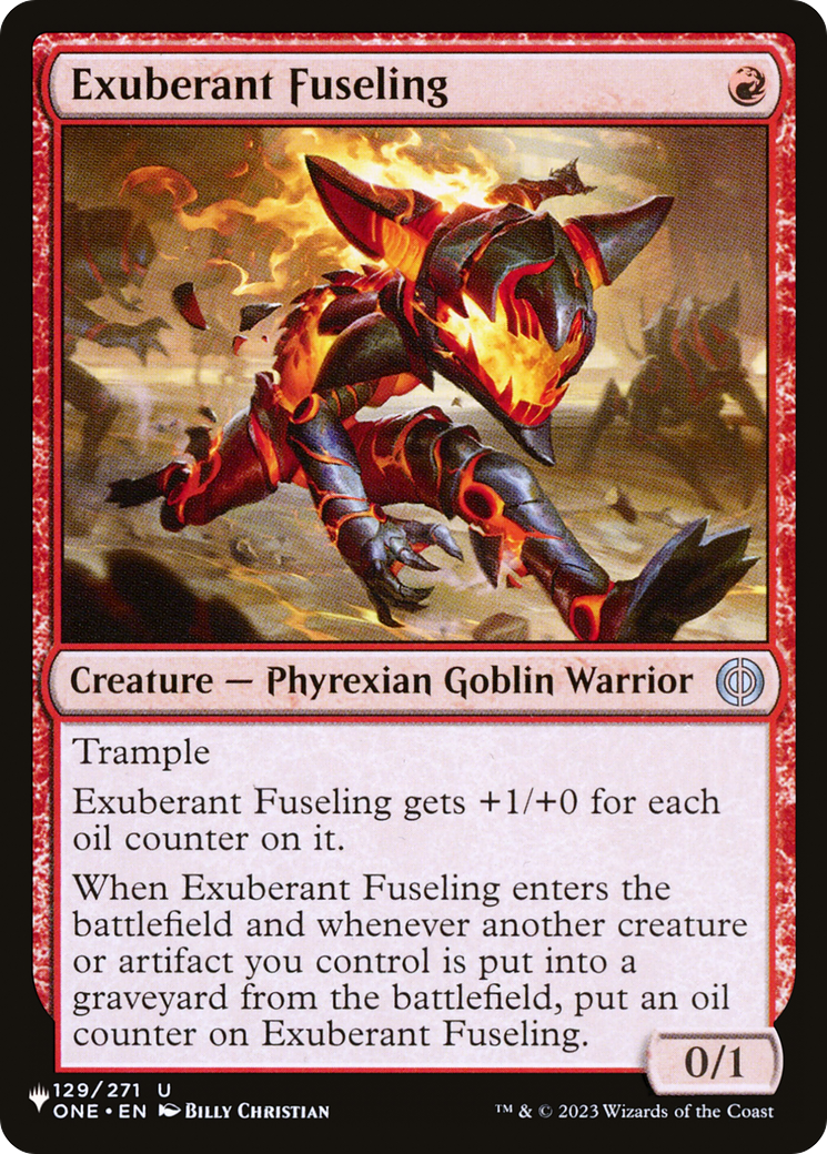 Exuberant Fuseling [The List Reprints] | Enigma On Main