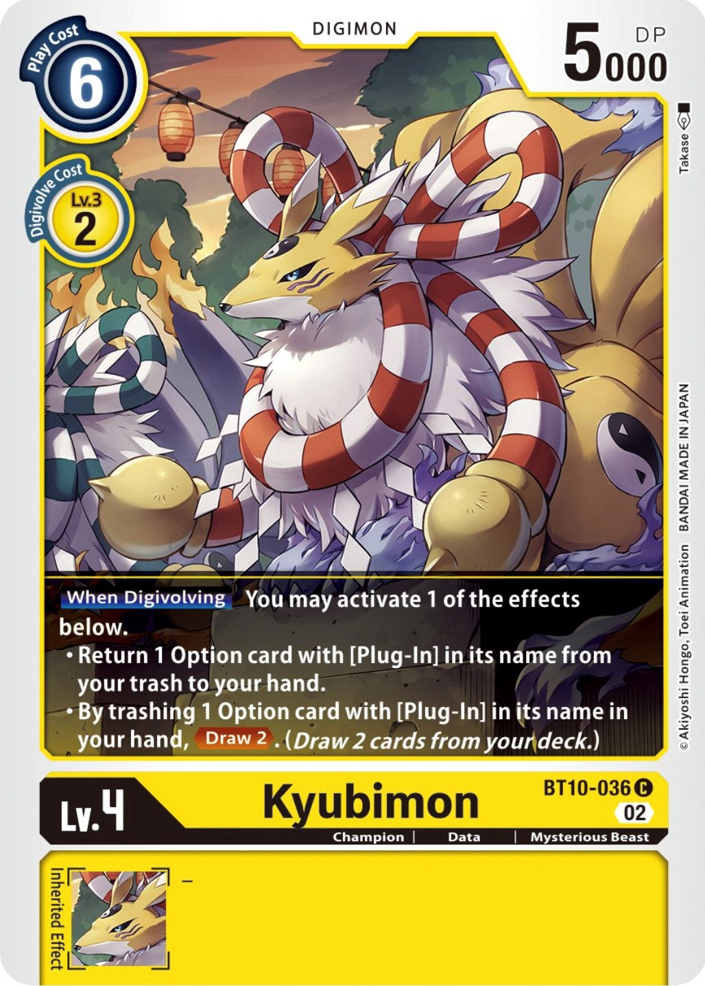 Kyubimon [BT10-036] [Xros Encounter] | Enigma On Main