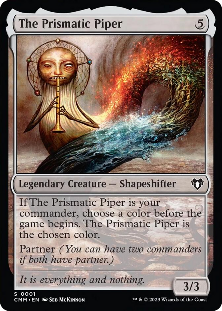 The Prismatic Piper [Commander Masters] | Enigma On Main