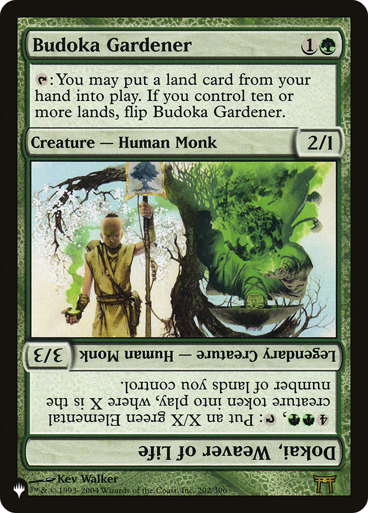 Budoka Gardener // Dokai, Weaver of Life [The List] | Enigma On Main