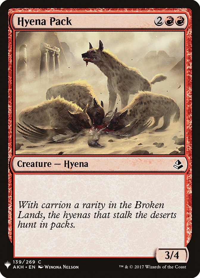 Hyena Pack [Mystery Booster] | Enigma On Main