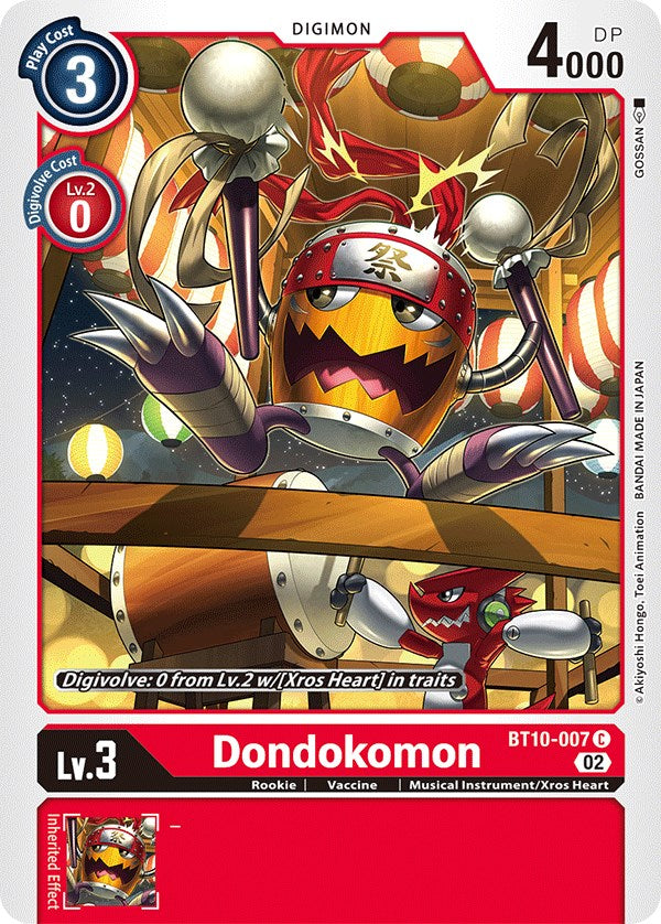 Dondokomon [BT10-007] [Xros Encounter] | Enigma On Main