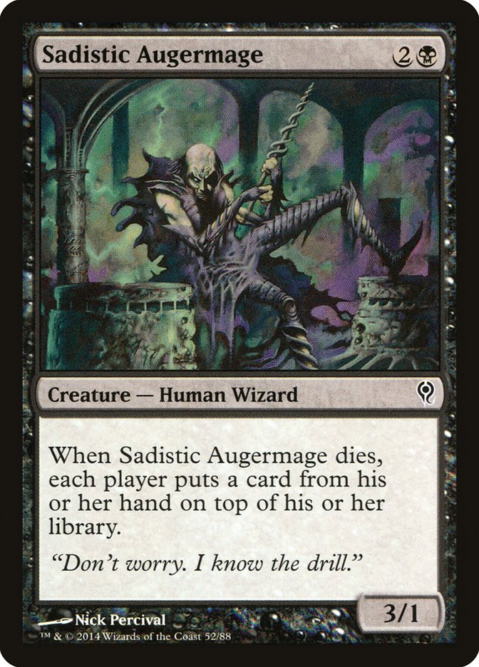 Sadistic Augermage [Duel Decks: Jace vs. Vraska] | Enigma On Main