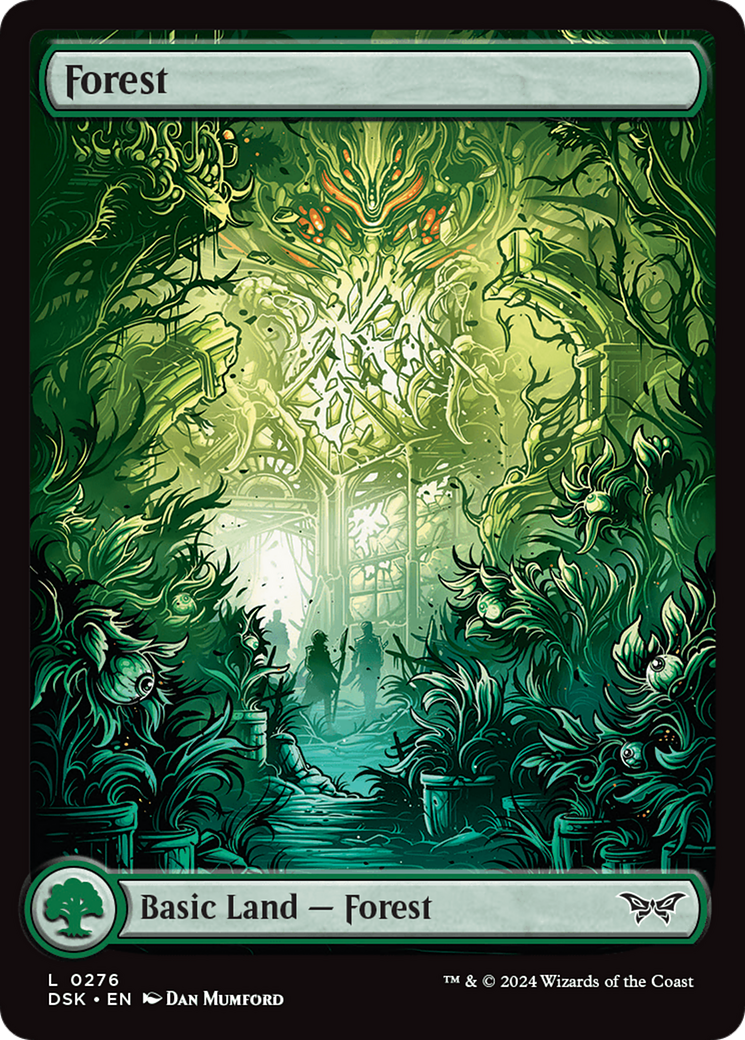 Forest (276) - Full Art [Duskmourn: House of Horror] | Enigma On Main