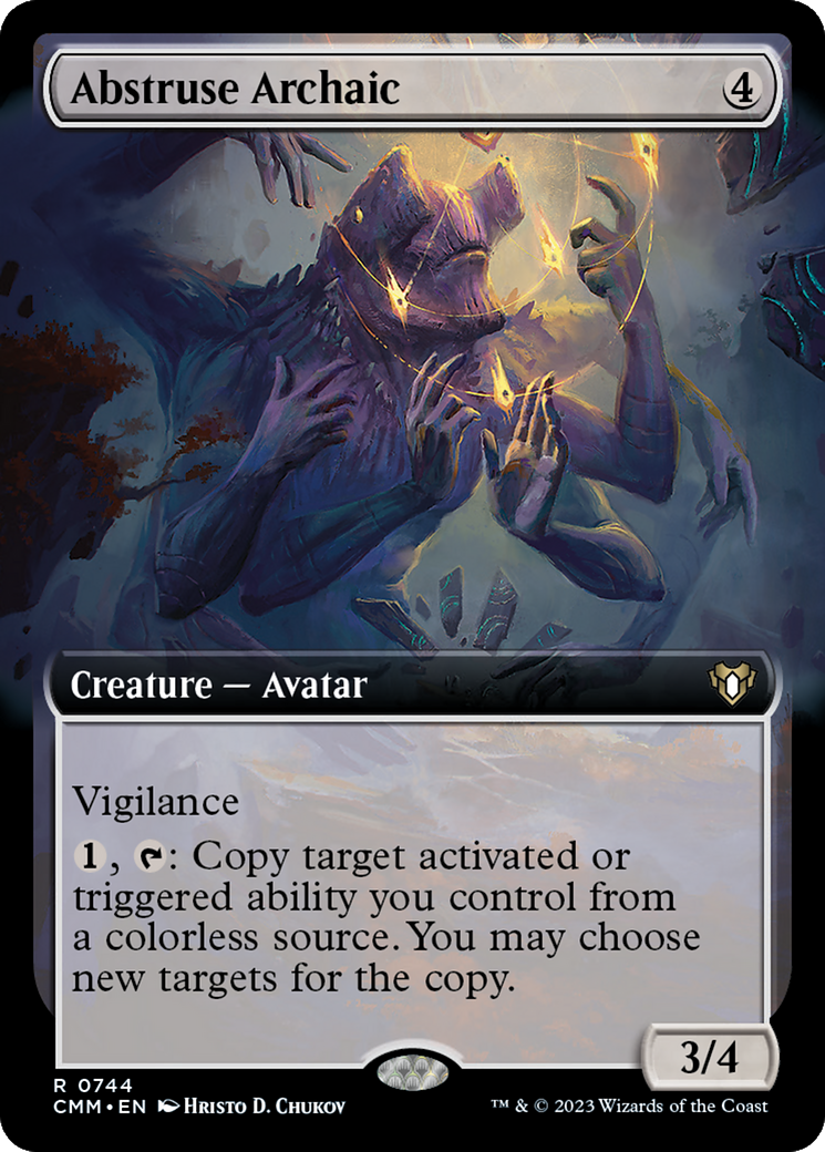 Abstruse Archaic (Extended Art) [Commander Masters] | Enigma On Main