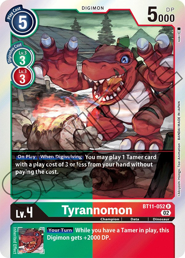 Tyrannomon [BT11-052] [Dimensional Phase] | Enigma On Main