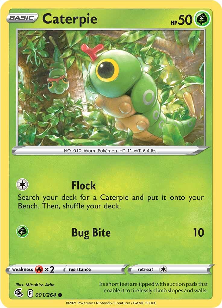 Caterpie (001/264) [Sword & Shield: Fusion Strike] | Enigma On Main