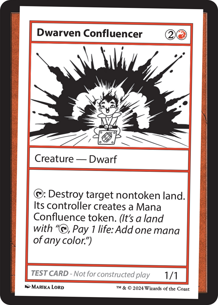 Dwarven Confluencer [Mystery Booster 2 Playtest Cards] | Enigma On Main