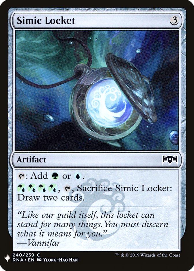 Simic Locket [Mystery Booster] | Enigma On Main