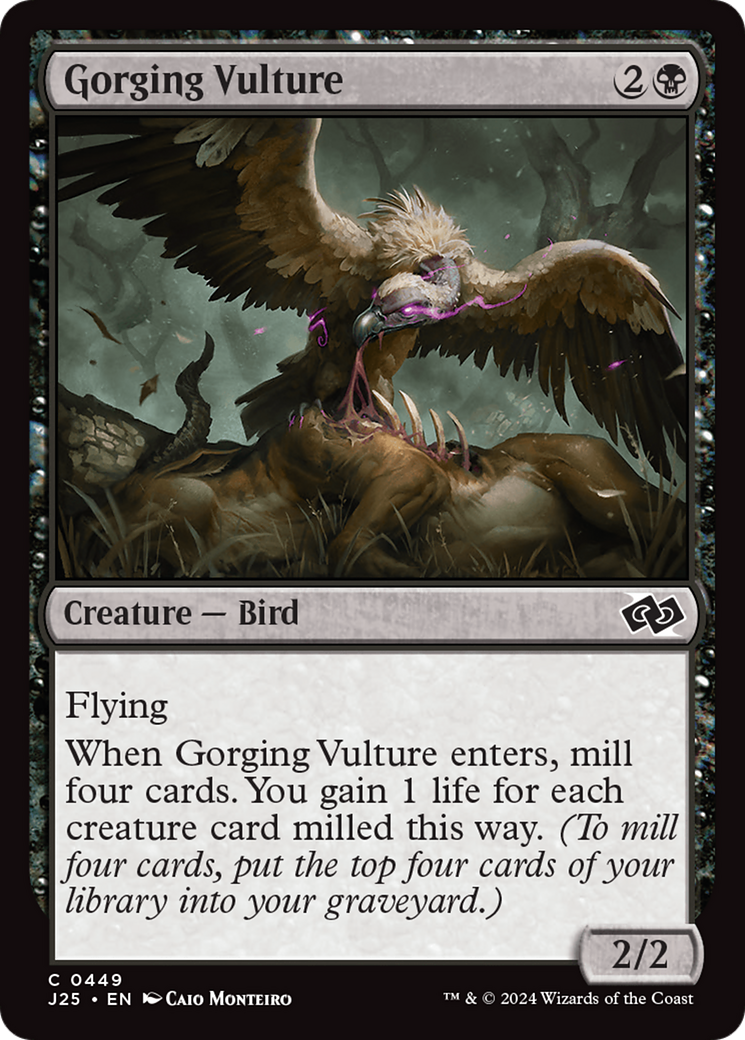 Gorging Vulture [Foundations Jumpstart] | Enigma On Main