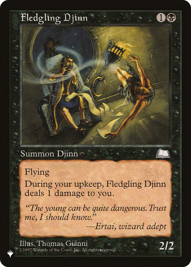 Fledgling Djinn [The List] | Enigma On Main