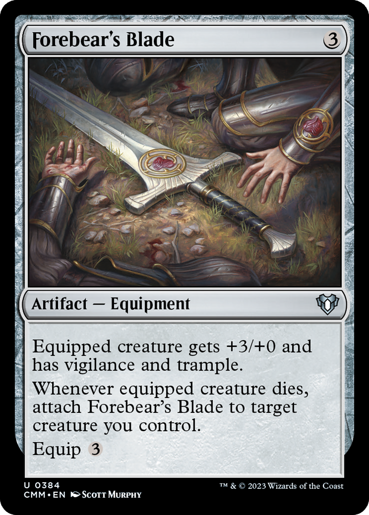 Forebear's Blade [Commander Masters] | Enigma On Main