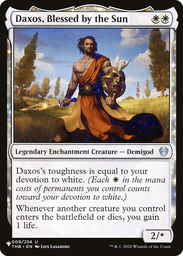 Daxos, Blessed by the Sun [The List Reprints] | Enigma On Main