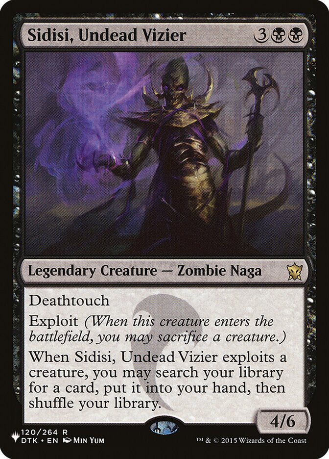 Sidisi, Undead Vizier [The List] | Enigma On Main