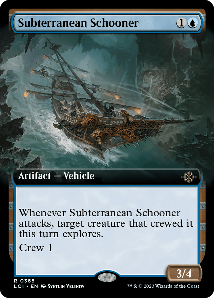 Subterranean Schooner (Extended Art) [The Lost Caverns of Ixalan] | Enigma On Main