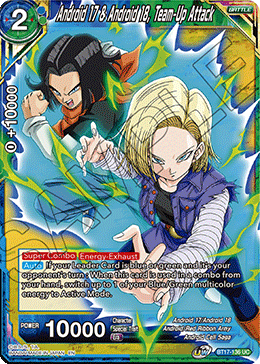 Android 17 & Android 18, Team-Up Attack (BT17-136) [Ultimate Squad] | Enigma On Main