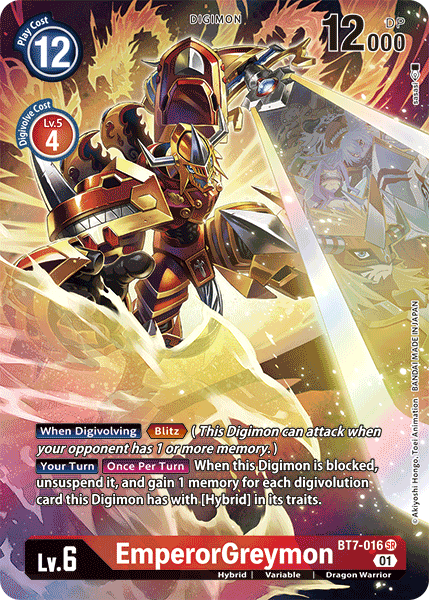 EmperorGreymon [BT7-016] (Alternate Art) [Next Adventure] | Enigma On Main