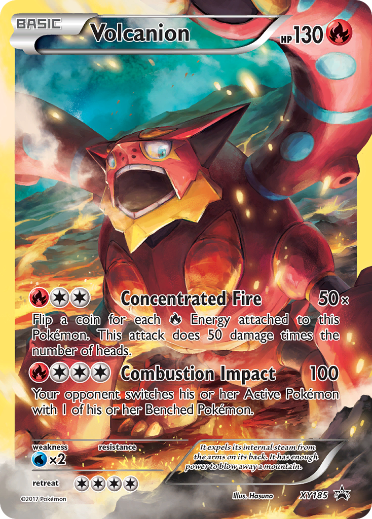 Volcanion (XY185) [XY: Black Star Promos] | Enigma On Main