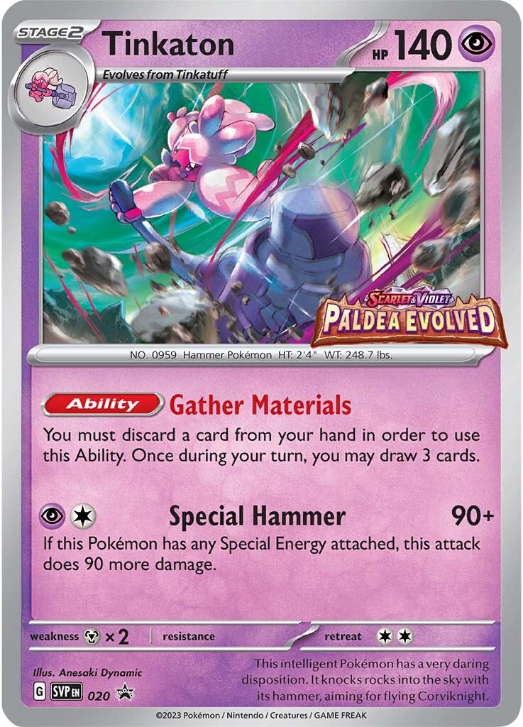 Tinkaton (020) [Scarlet & Violet: Black Star Promos] | Enigma On Main