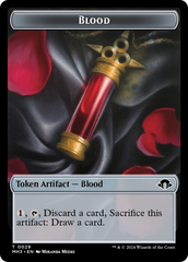 Eldrazi Spawn // Blood Double-Sided Token [Modern Horizons 3 Tokens] | Enigma On Main