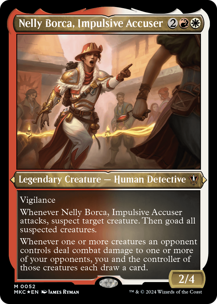 Nelly Borca, Impulsive Accuser (Display Commander) [Murders at Karlov Manor Commander] | Enigma On Main