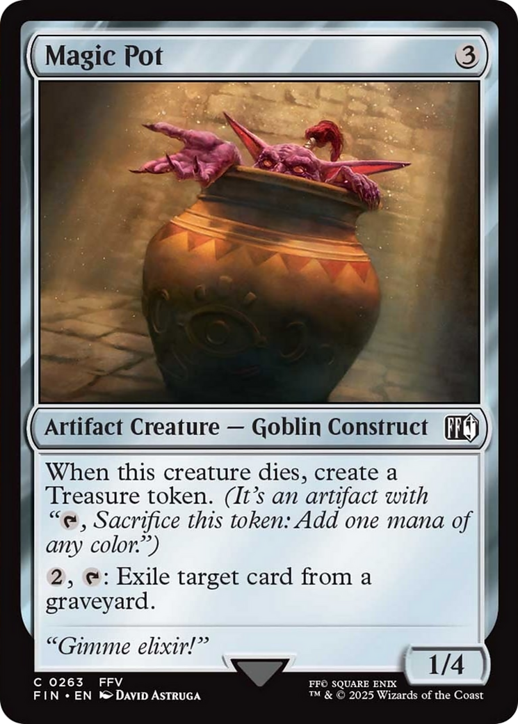 Magic Pot [FINAL FANTASY] | Enigma On Main