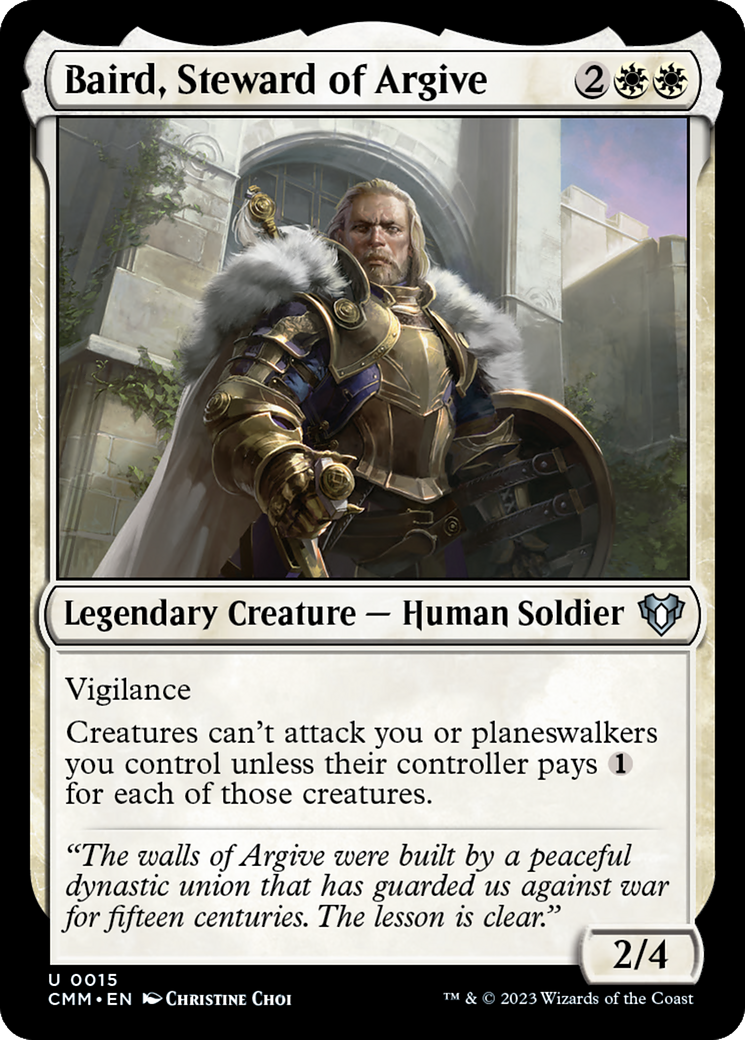 Baird, Steward of Argive [Commander Masters] | Enigma On Main