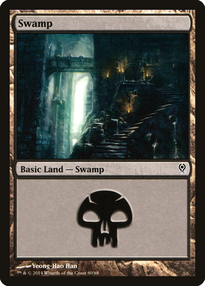 Swamp (80) [Duel Decks: Jace vs. Vraska] | Enigma On Main