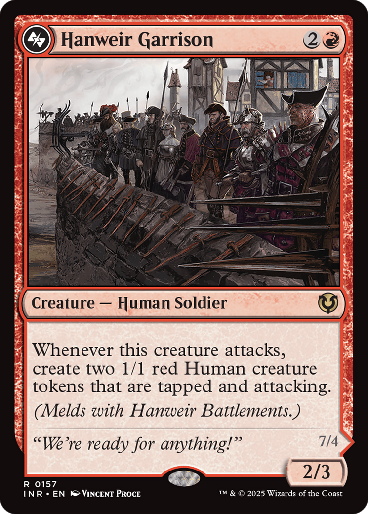 Hanweir Garrison [Innistrad Remastered] | Enigma On Main