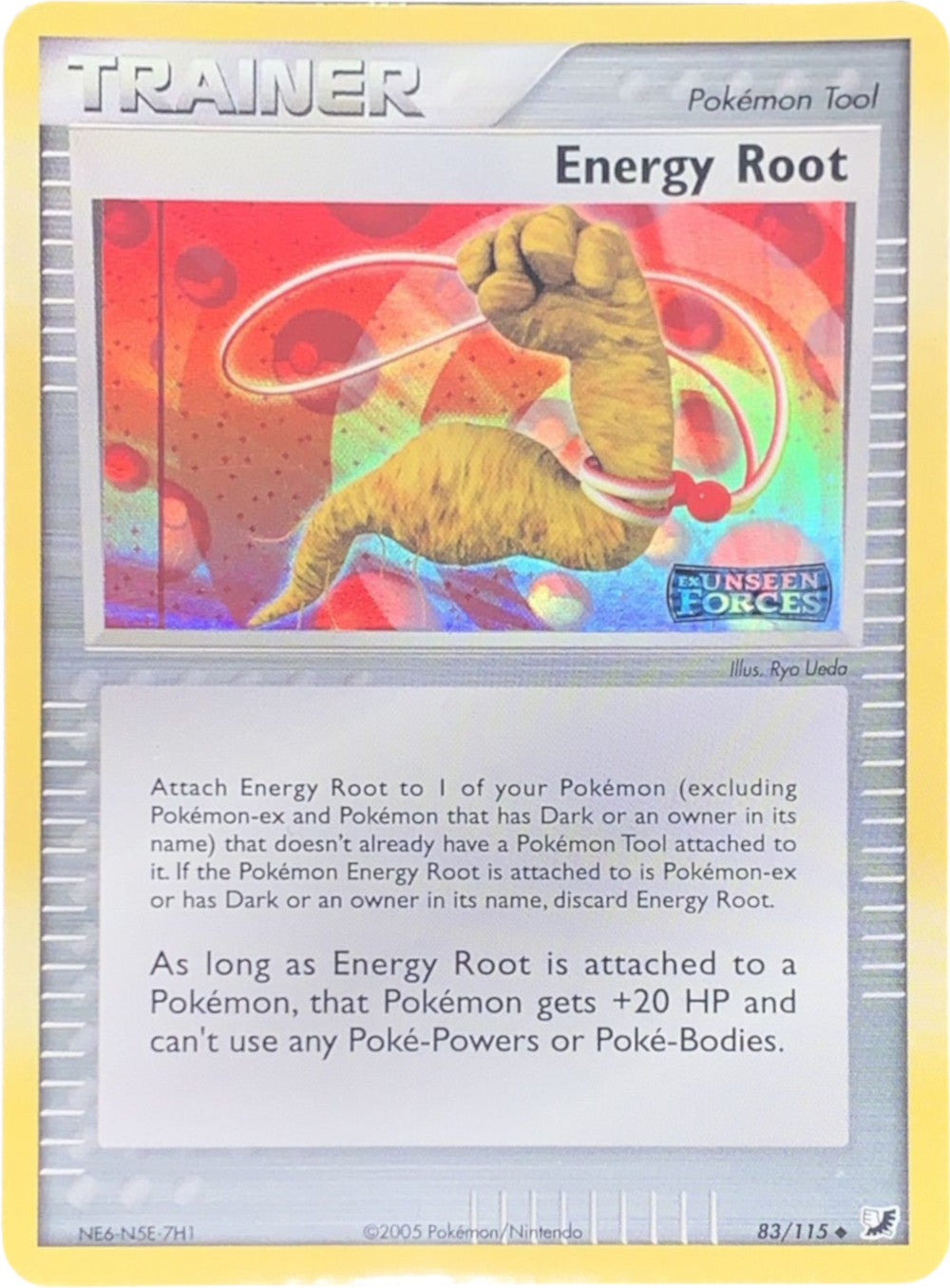 Energy Root (83/115) (Stamped) [EX: Unseen Forces] | Enigma On Main