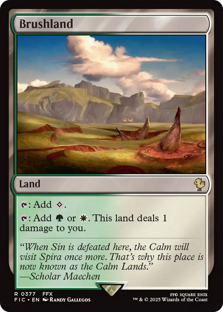 Brushland [FINAL FANTASY Commander] | Enigma On Main