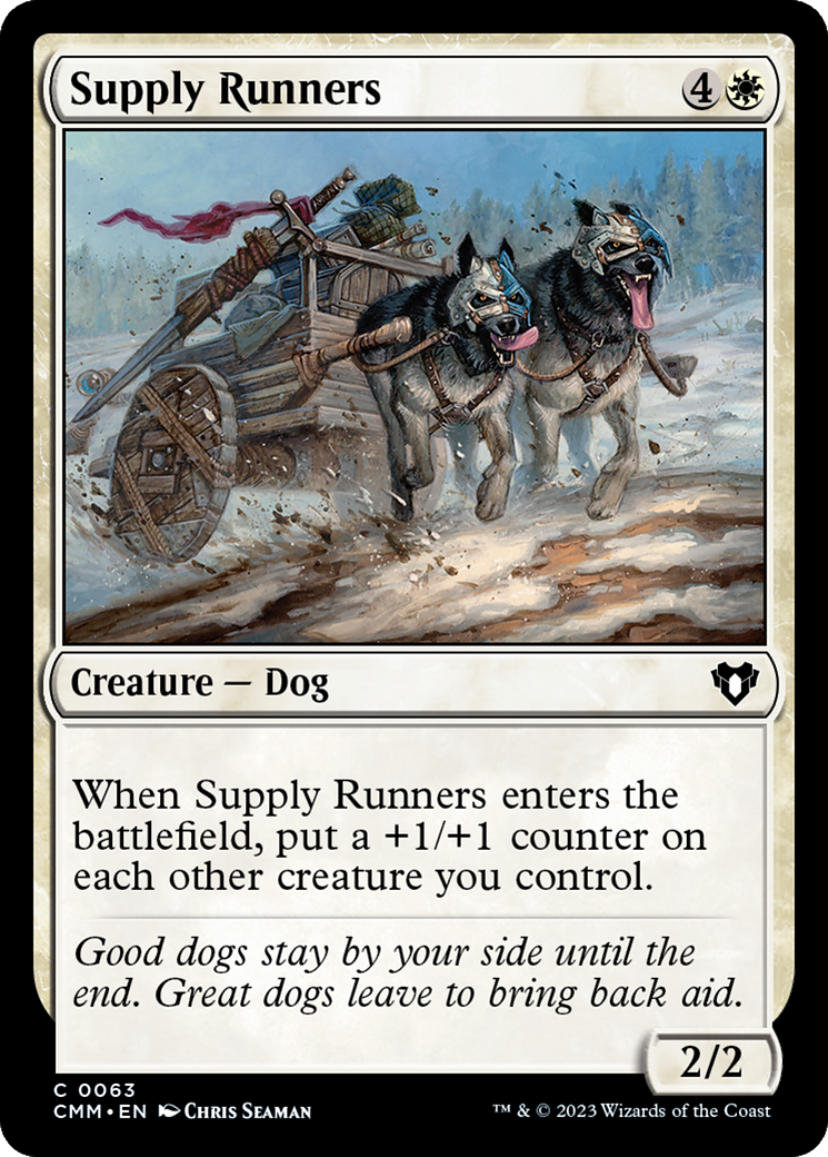 Supply Runners [Commander Masters] | Enigma On Main