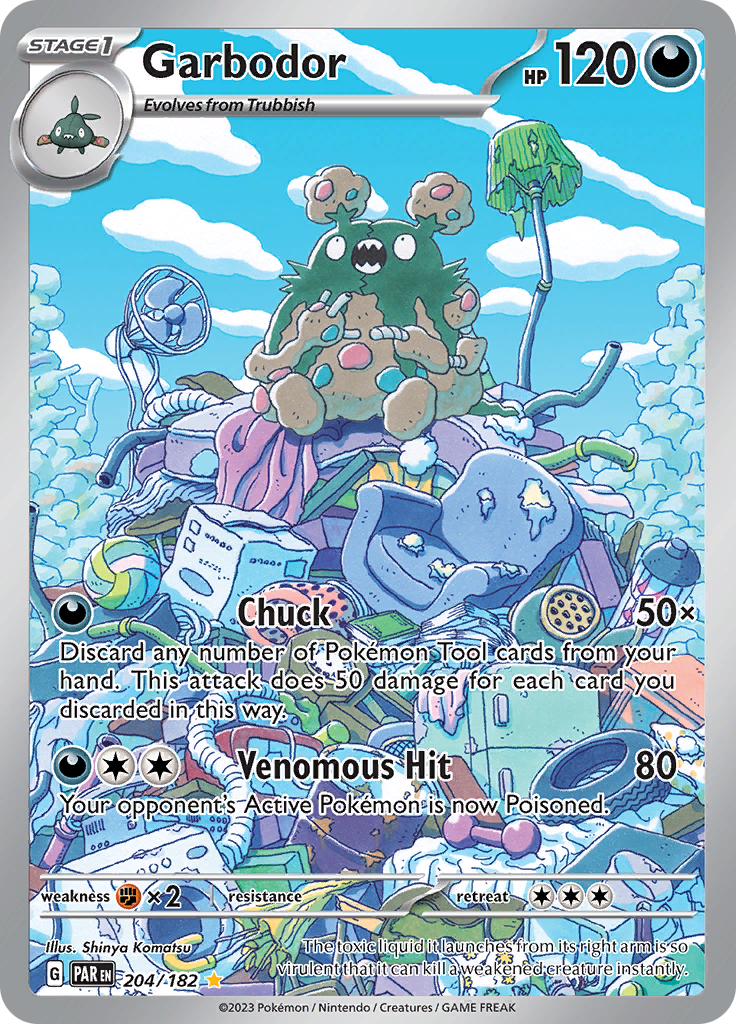 Garbodor (204/182) [Scarlet & Violet: Paradox Rift] | Enigma On Main