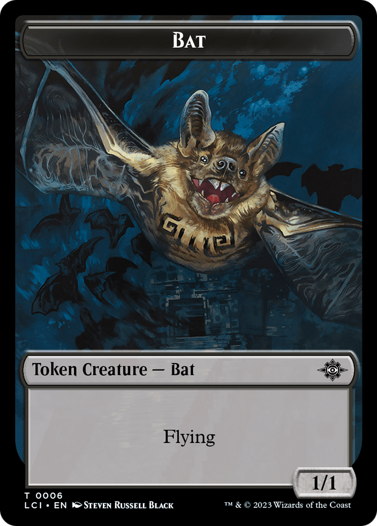 Bat Token [The Lost Caverns of Ixalan Tokens] | Enigma On Main